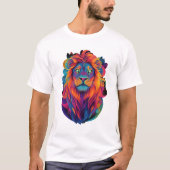 Majestueuze leeuw T-shirt (Voorkant)