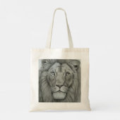 Majestueuze Leeuw Tote Bag (Achterkant)