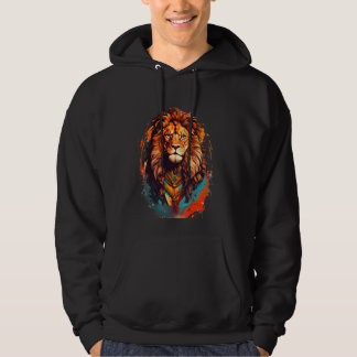 Majestueuze leeuw van Juda Hoodie