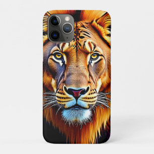Majestueuze Leeuw: Ziel van de Wilde Koning Kunst Case-Mate iPhone Case