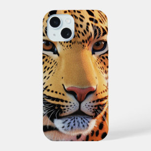 Majestueuze Luipaard Close-Up Stunning Wilde Kun iPhone 15 Case