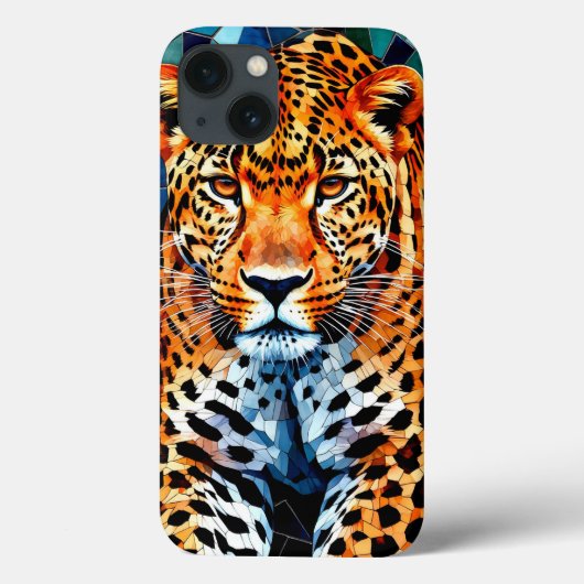 Majestueuze luipaard in levendig detail Case-Mate iPhone case (Achterkant)