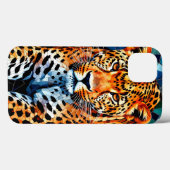 Majestueuze luipaard in levendig detail Case-Mate iPhone case (Achterkant (horizontaal))