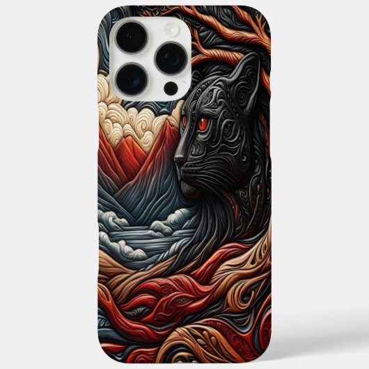 Majestueuze Luipaard: Natuurlijke Sereniteit Case-Mate iPhone Case (Achterkant)