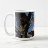 Majestueuze mannelijke kale adelaar in Nest - #1 P Koffiemok (Links)