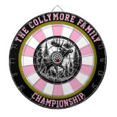 Majestueuze Moose met Target Art Dartbord (Voorkant)