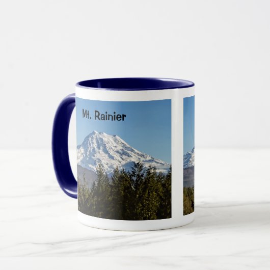 Majestueuze Mt. Rainier in Washington, Mok (Voorkant links)