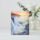 Majestueuze Niagara Herfsten #12 Briefkaart (Staand voorkant)