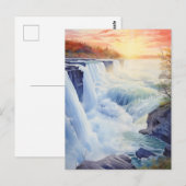 Majestueuze Niagara Herfsten #12 Briefkaart (Voorkant / Achterkant)