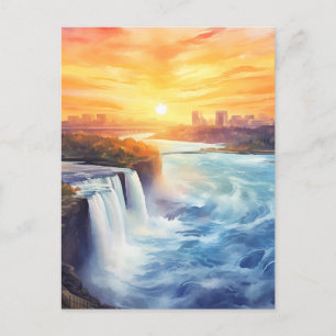 Majestueuze Niagara Herfsten #13 Briefkaart