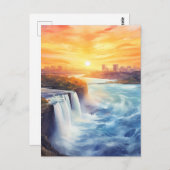 Majestueuze Niagara Herfsten #13 Briefkaart (Voorkant / Achterkant)
