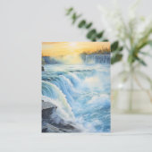 Majestueuze Niagara Herfsten #14 Briefkaart (Staand voorkant)