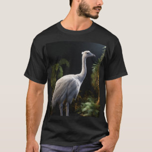 Majestueuze Nieuw-Zeelandse witte Moa – 3D realist T-shirt