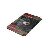 Majestueuze Noord Zwart Beer Badmat (Gekanteld)