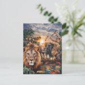 Majestueuze Oerwoud verzamelen Briefkaart (Staand voorkant)