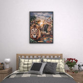 Majestueuze Oerwoud verzamelen Poster