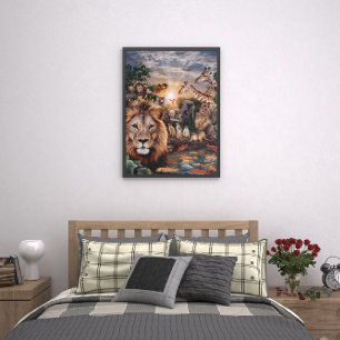 Majestueuze Oerwoud verzamelen Poster