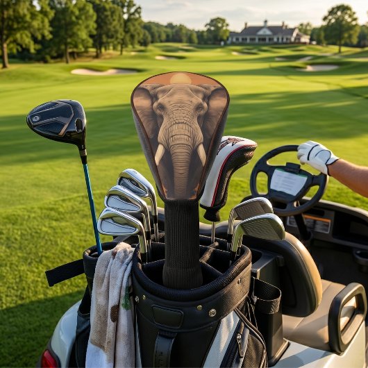 Majestueuze Olifant Golfheadcover