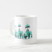 Majestueuze Olifant Mandala Koffiemok (Voorkant links)