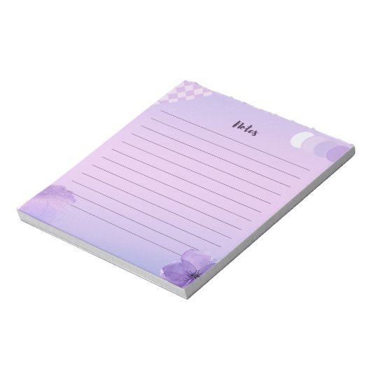 majestueuze orchidee notitieblok (Linkerzijde)