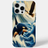 Majestueuze Orka Leaping Case-Mate iPhone Case (Achterkant)