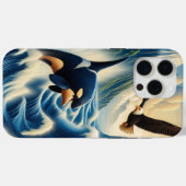 Majestueuze Orka Leaping Case-Mate iPhone Case (Achterkant (horizontaal))