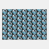 Majestueuze Orka Moordwalvis Blauwe Golven Oceaan Inpakpapier Vel (Voorkant 3)