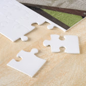 Majestueuze paarden in de natuur legpuzzel (Zijkant)