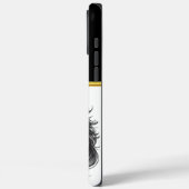 Majestueuze paarden verstrengeld in een sierlijke  Case-Mate iPhone case (Achterkant / Links)