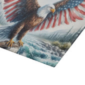 Majestueuze Patriottische Adelaar Snijplank (Hoek)