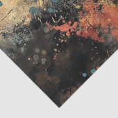 Majestueuze pauw op de Oosterse Pagode Tissuepapier (Detail)