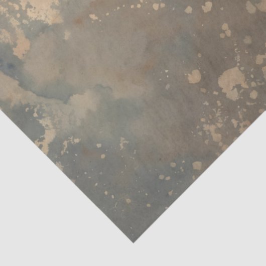 Majestueuze pauw te midden van kersenbloesems tissuepapier (Detail)