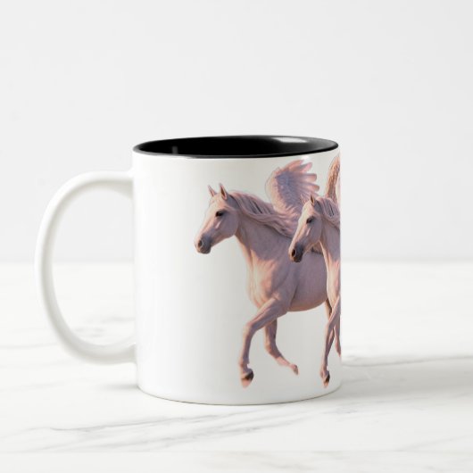 Majestueuze Pegasus in de Wolken Mok (Links)