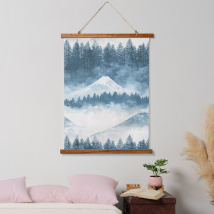 Majestueuze Pieken - Berg voor Natuurliefhebbers ( Hangend Wandkleed