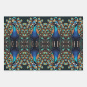 Majestueuze pracht van het Boho Peacock-inpakpapie Inpakpapier Vel (Voorkant)