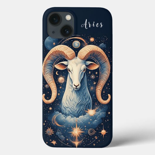 Majestueuze Ram Omringd door Hemellichamen Case-Mate iPhone Case (Achterkant)
