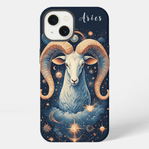 Majestueuze Ram Omringd door Hemellichamen iPhone 13 Hoesje