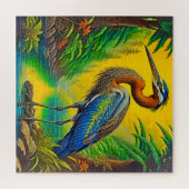 Majestueuze Reiger Legpuzzel (Horizontaal)