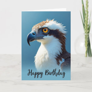 Majestueuze Roofvogel Verjaardagskaart Kaart