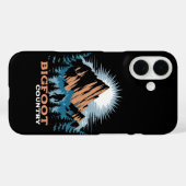 Majestueuze Sasquatch met bergen Case-Mate iPhone Case (Achterkant (horizontaal))