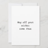 Majestueuze Schattigee vos Verjaardag Kaart (Achterkant)