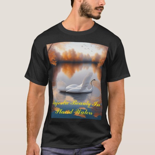 Majestueuze schoonheid in kalme wateren t-shirt (Voorkant)