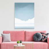 Majestueuze sereniteit - bergmeerlandschap canvas afdruk (Insitu (Woonkamer))