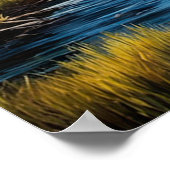 Majestueuze sneeuwberg poster (Hoek)