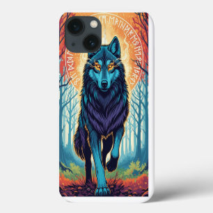 Majestueuze Spirit Wolf Hoesje