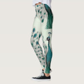 Majestueuze Splendore de Boho Peacock Leggings (Links)