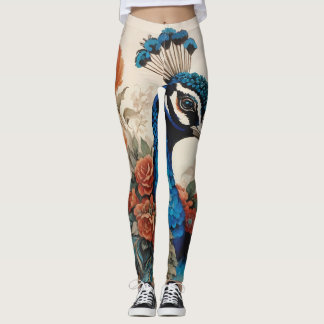 Majestueuze Splendore de Boho Peacock Leggings