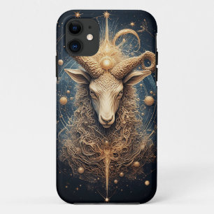 Majestueuze Steenbok Dierenriem Kunst Case-Mate iPhone Case