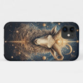 Majestueuze Steenbok Dierenriem Kunst Case-Mate iPhone Case (Achterkant (horizontaal))