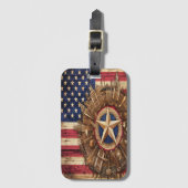 Majestueuze ster-spangled banner bagagelabel (Voorkant (verticaal))
